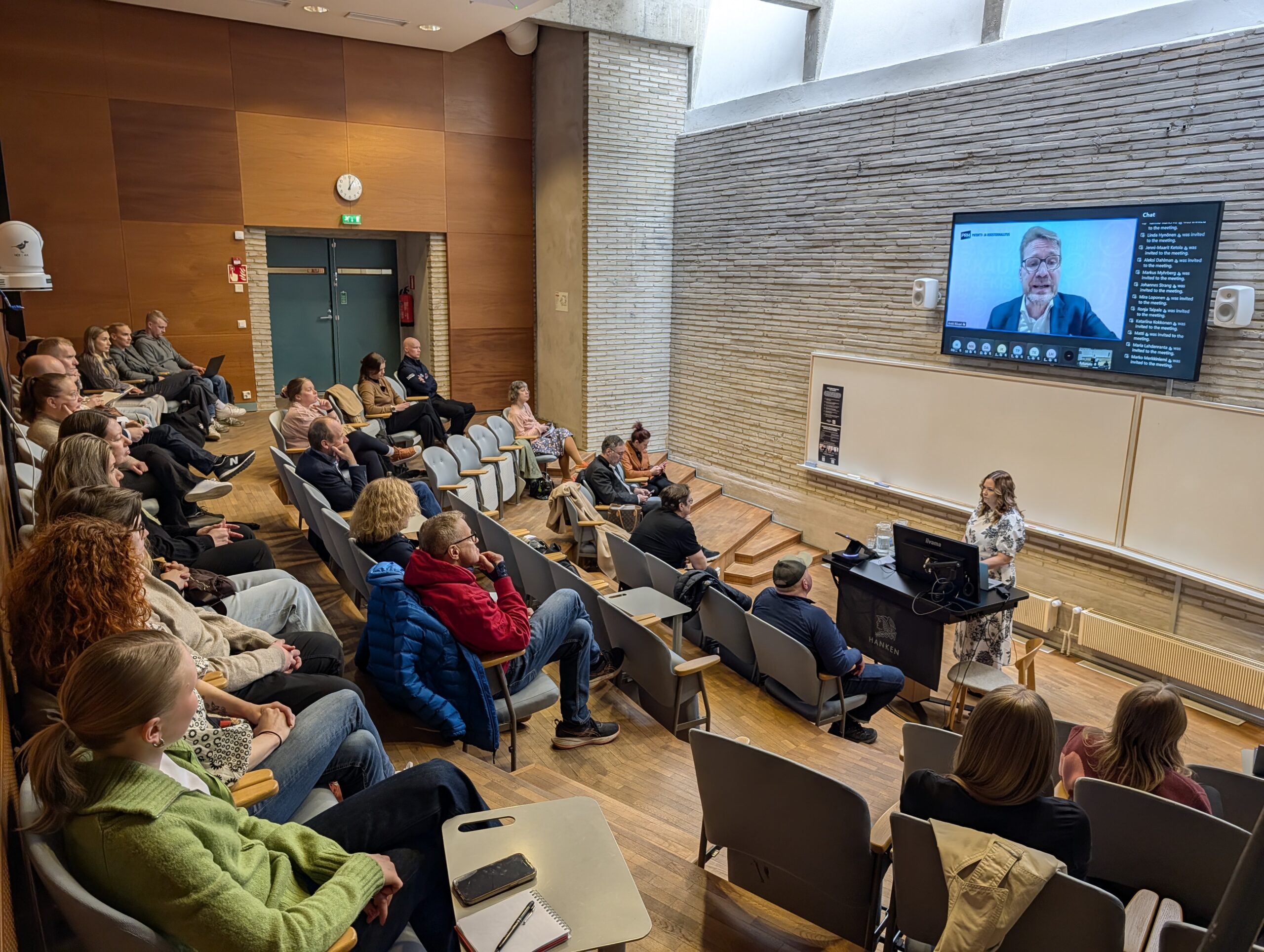 IP-Day tapahtumassa Helsingin Hankenilla juhlistettiin Maailmaan Henkisen Omaisuuden päivää ja käsiteltiin Urheilua ja siihen liittyviä brändejä ja aineettomia oikeuksia 